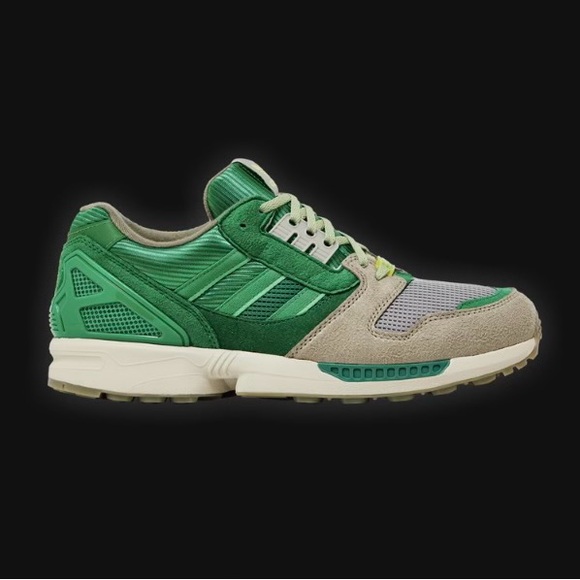 adidas green tea sneakers